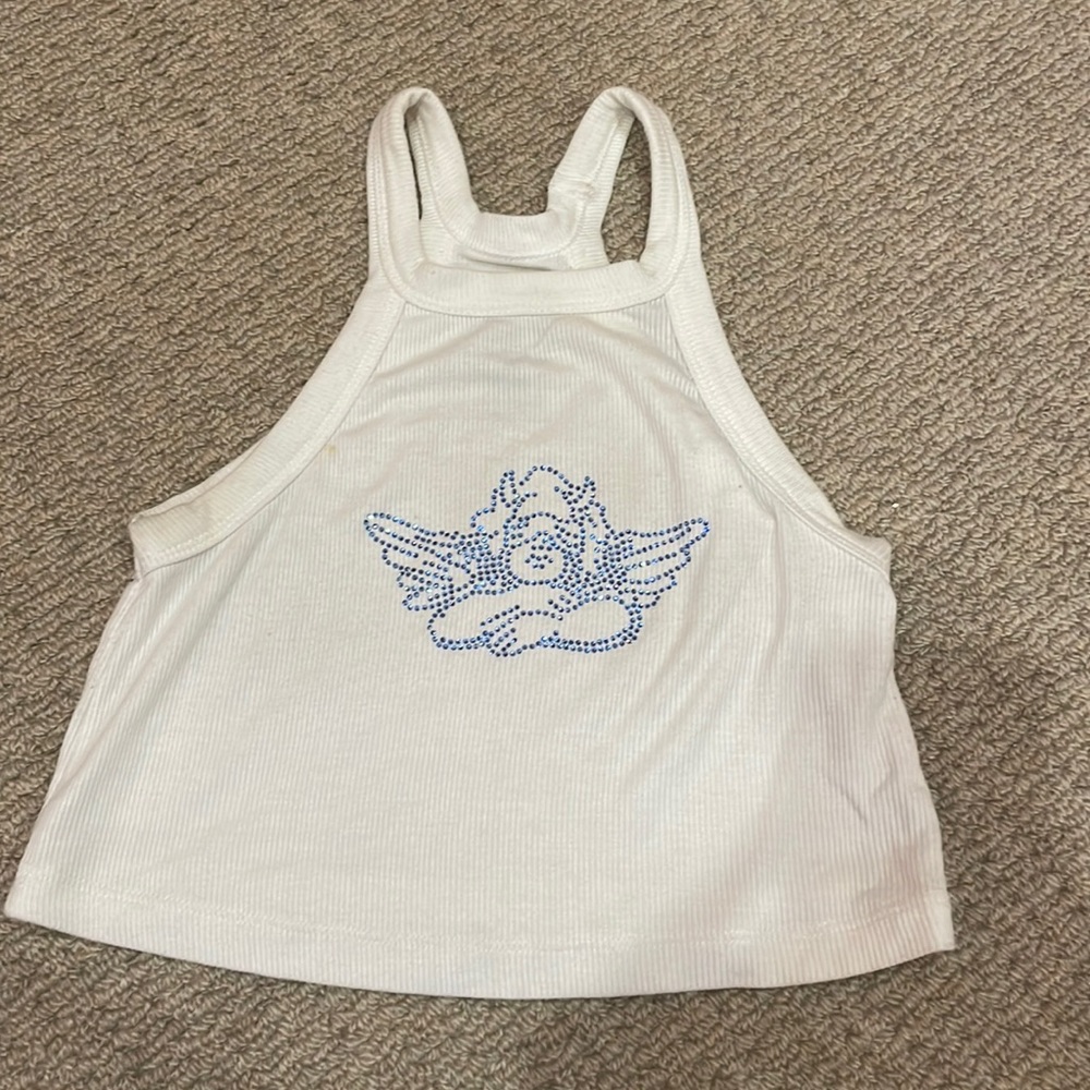 Boys lie bedazzled tank top